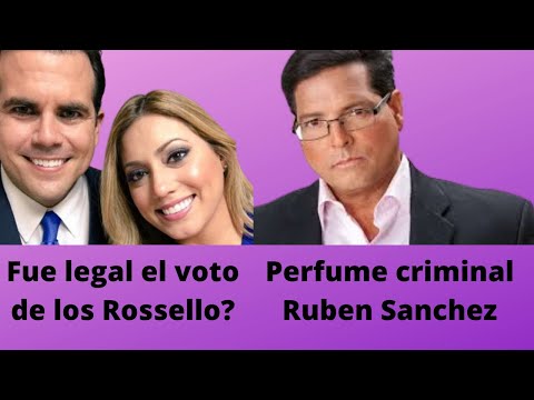 Acusan a Ricardo Rossello y Beatriz por residencia - Ruben Sanchez y el perfume
