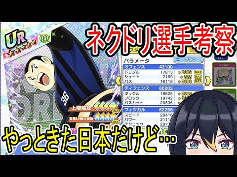 【たたかえドリームチーム】ネクドリ選手考察！代表より先に来た日本人たち【キャプテン翼】