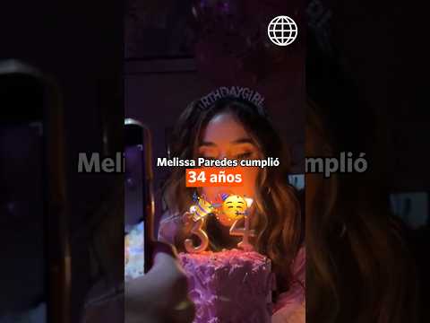 MÁS ESPECTÁCULOS | Melissa Paredes cumplió 34 años | #shorts