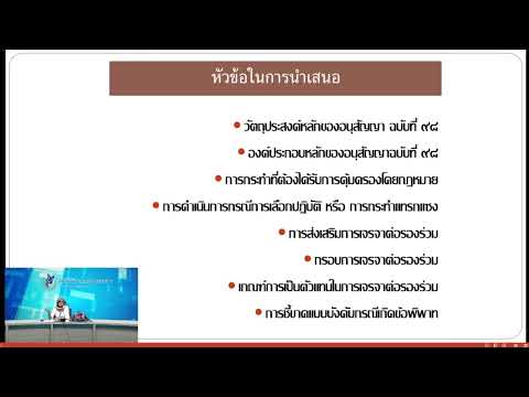 ตอนที่2สิทธิในการรวมตัวและกา