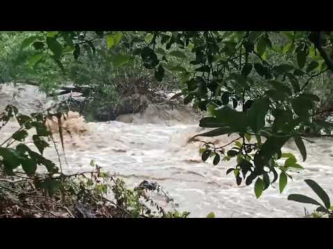 น้ำป่าซัดเขตอุทธยานภูผายลฝนตก