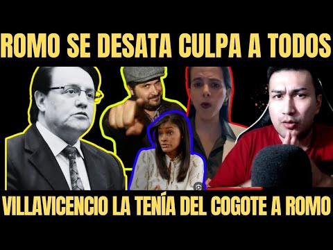 Maria Paula Romo vs. La posta | Villavicencio la tenia del COGOTE a ROMO | CASO METÀSTASIS - PURGA