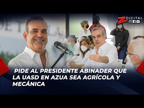José Luis Mendoza pide al presidente Abinader que la UASD en Azua sea agrícola y mecánica