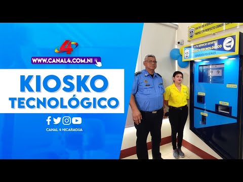 Inauguran kiosko tecnológico en la estación policial de Mulukukú