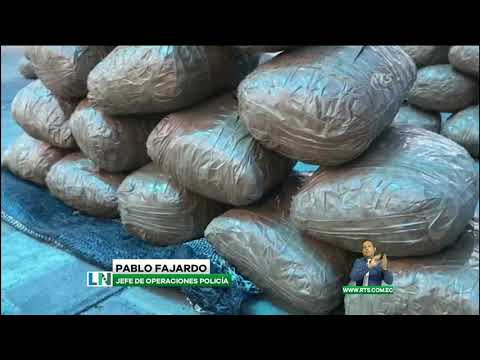 Decomisan bloques de droga en Loja