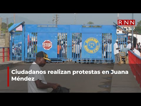 Ciudadanos realizan protestas en Juana Méndez
