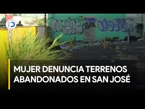 Denuncian terrenos en abandono e invadidos en San José