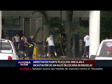 Arrestan en Puerto Plata dos supuestos vinculados a incautación de 309 kilos de cocaína en Bruselas