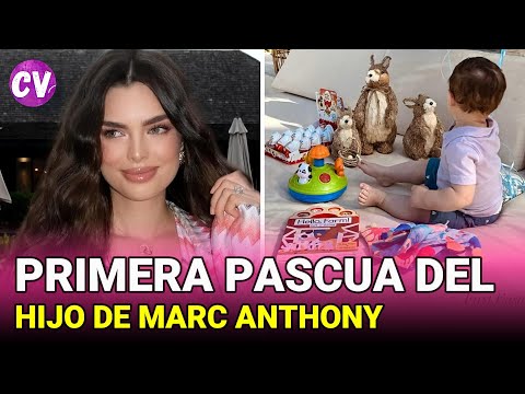 Nadia Ferreira y Marc Anthony MUESTRAN fotos de la PRIMERA PASCUA de su bebé