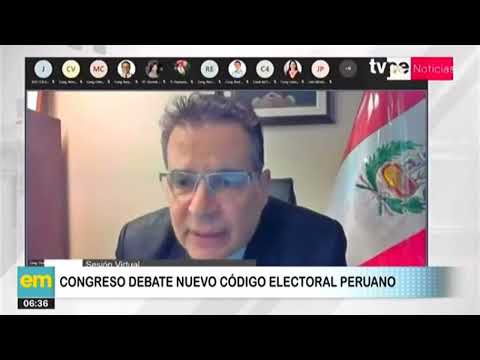 Congreso debate nuevo código electoral peruano