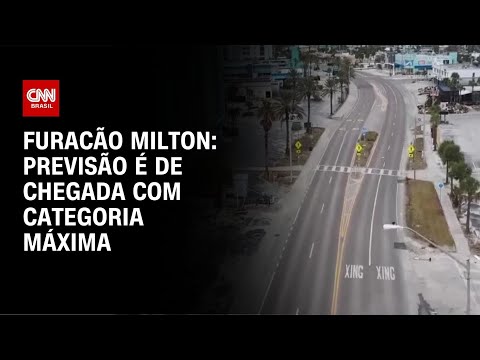 Furacão Milton: previsão é de chegada com categoria máxima | CNN NOVO