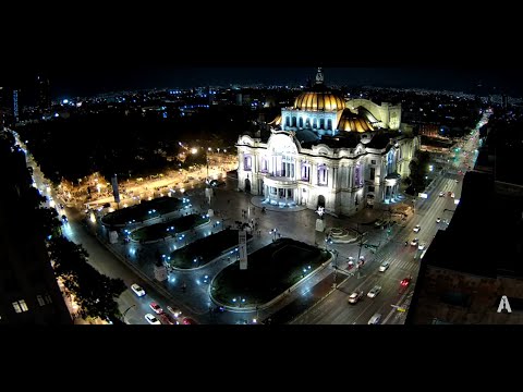 #CDMX | El palacio de #bellasartes deslumbra la noche