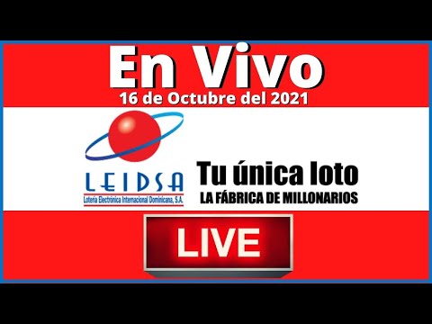 Lotería Quiniela Pale  LEIDSA en vivo  Sábado 16 de Octubre del año 2021 #LoteriaQuinielaPale