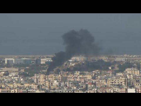 Israeli jets strike Beirut southern suburbs for the first time in six days