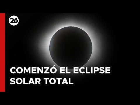 EN VIVO - NORTEAMÉRICA | Comenzó el eclipse solar total