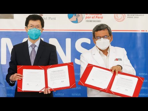 China dona un millón de dosis de vacunas contra el COVID-19 del laboratorio Sinopharm