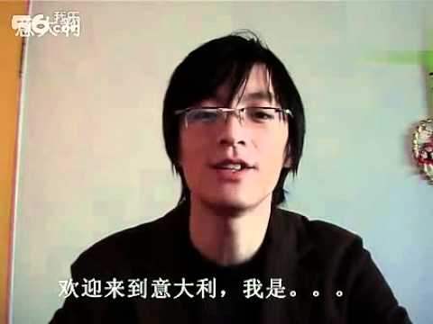 A Chinese boy mimics 9 different country nationals speaking English.