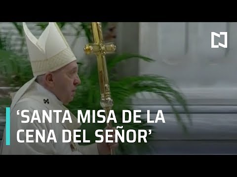 Misa de Jueves Santo en el Vaticano - Paralelo 23