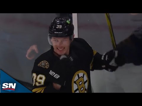 Morgan Geekie Puts Bruins On Board In Game 2 After Maple Leafs Jake McCabe Takes Late Penalty