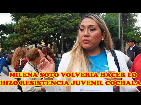 MILENA SOTO INTEGRANTE DE RESISTENCIA JUVENIL COCHALA SE SIENTE ORGULLOSA DE LOS QUE HIZO..