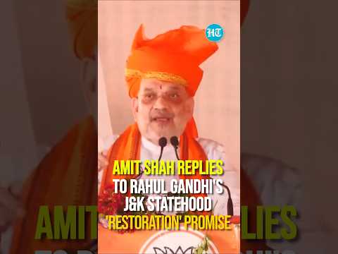 'Only PM Modi Can...': Amit Shah Replies To Rahul Gandhi's J&K 'Restoration' Promise