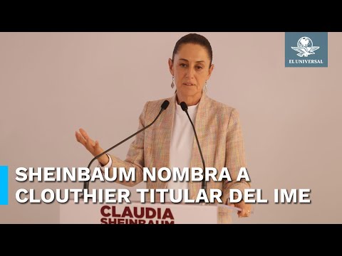 Sheinbaum anuncia que Tatiana Clouthier será titular del Instituto de los Mexicanos en el Exterior