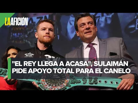 Mauricio Sulaimán sobre pelea del 'Canelo' Álvarez en México: “El Rey llega a casa”