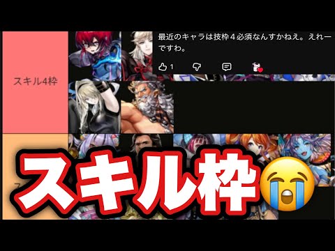 〖アナデン〗スキル4枠は必須なのか?