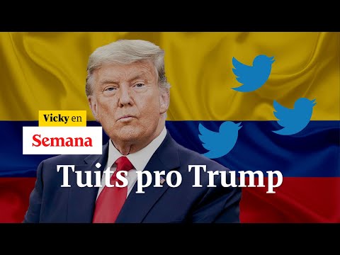 Los tuits del uribismo a favor de Donald Trump que le hicieron daño a Colombia | Vicky en Semana