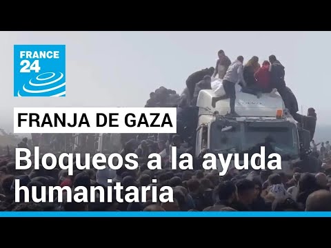 Manifestantes israelíes bloquean la entrada de ayuda humanitaria para Gaza