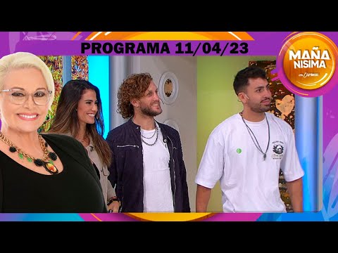 Mañanísima con Carmen- Programa del 11/04/23 - Damián Ávila, Defina Gerez Bosco y Martín Coggi