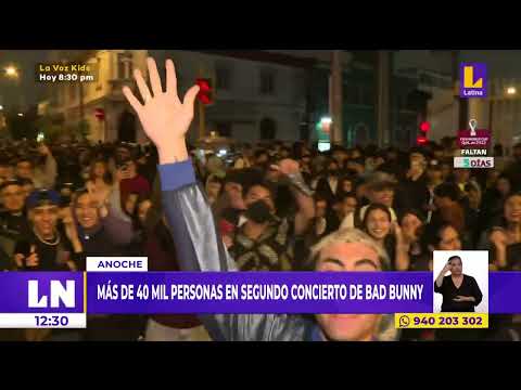 Bad Bunny en Lima: Así se vivió el concierto del Conejo malo en el Estadio Nacional