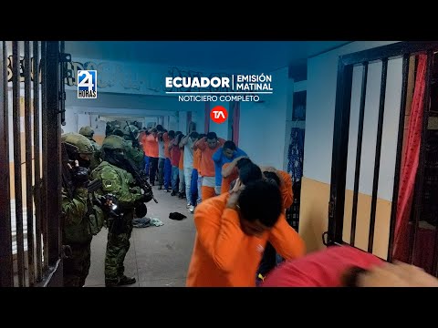 Noticiero de Ecuador (Emisión Matinal 16/02/2024)