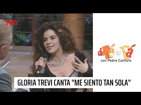 ¡Gloria Trevi nos canta en acapella Me siento tan sola! | De Pé a Pá