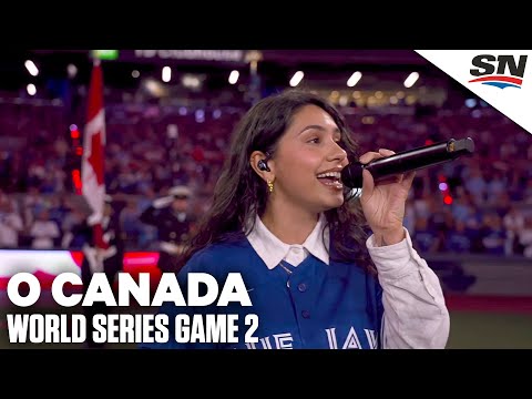 Alessia Cara Sings O Canada At World Series Game 2