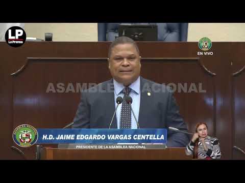 Mensaje a la Nación del presidente de la Asamblea Nacional, Jaime Vargas