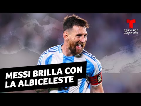 El histórico Hat-Trick de Lionel Messi ante Bolivia | Rumbo al Mundial 2026 | Telemundo Deportes