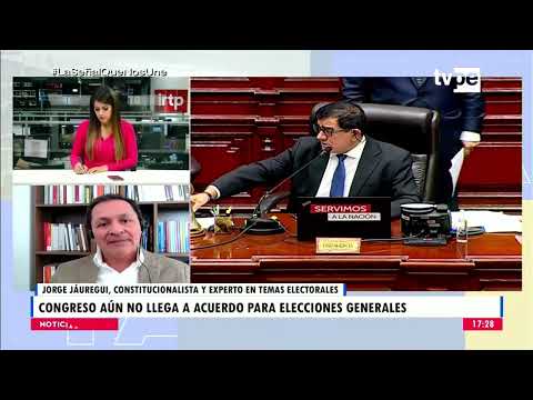 Noticias Tarde | Jorge Jáuregui, constitucionalista y experto en temas electorales - 1/02/2023