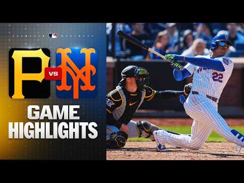 피츠버그 파이리츠 vs 뉴욕 메츠 경기 하이라이트 (3/29/26) | MLB 하이라이트