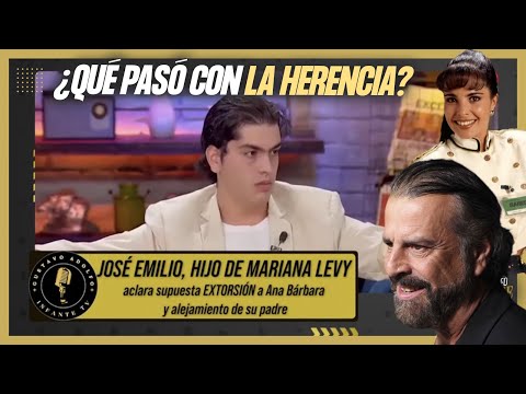 Hijo de Mariana Levy dice por que? NO han recibido la HERENCIA y si podra? RECONCILIARSE con su papá