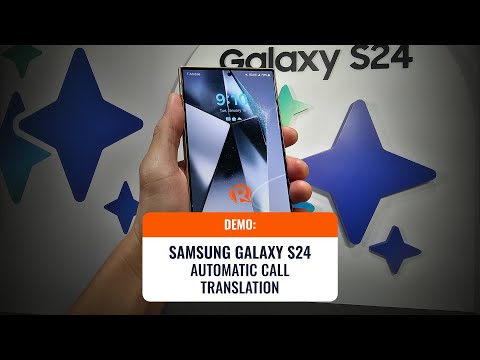 The Samsung Galaxy S24 automatically translates calls via AI