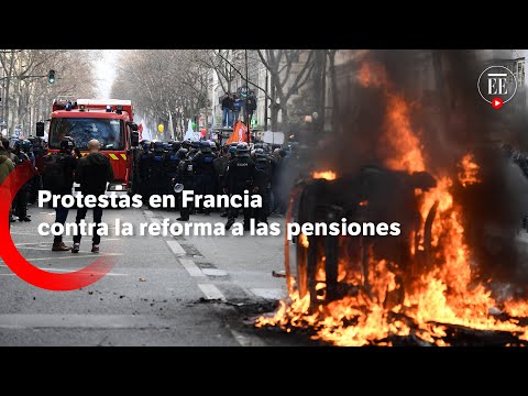 Protestas en Francia: sindicatos amenazan con paralizar el país  | El Espectador