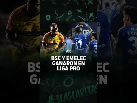 Barcelona Sporting Club y Emelec ganaron en #LigaPro | 3 Cascaritas #envivo #deportes #Emelec #BSC