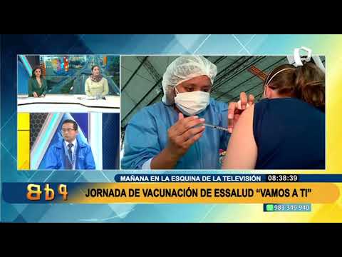 Vacunarán mañana contra la Covid-19, influenza y neumococo en exteriores de Panamericana TV
