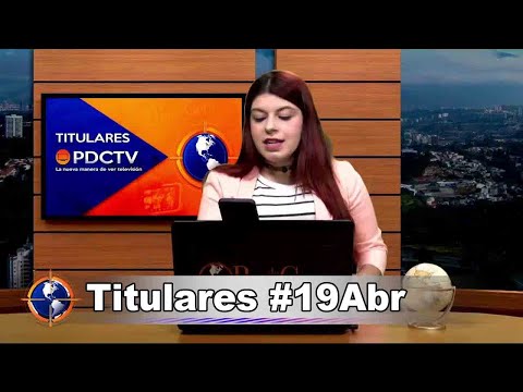 Titulares & Punto por #PDCTV con @irenemsola hoy #19Abr