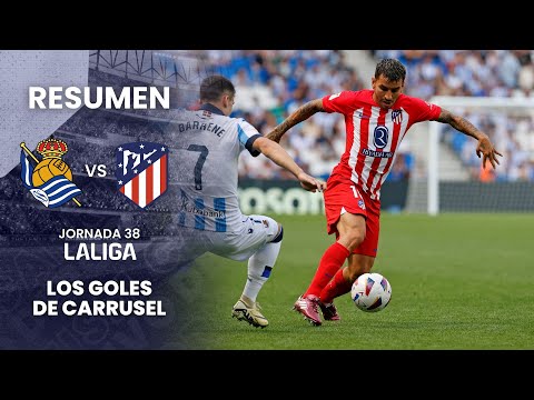 Muy superior el Atleti a la Real en su cierre de temporada | Resumen Real Sociedad 0 - 2 Atlético