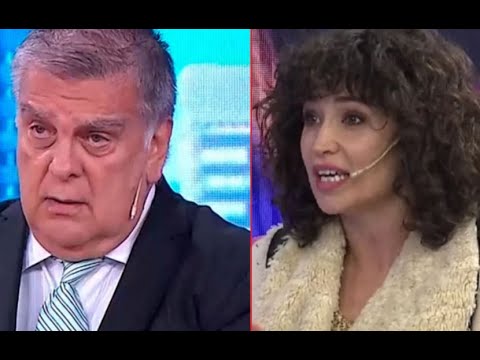 Julia Mengolini y Luis Ventura se dijeron de todo por los Martín Fierro