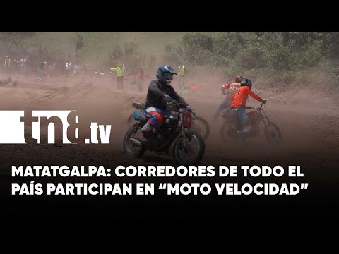 Participación de Corredores Nacionales en Carreras de Moto en Matagalpa - Nicaragua