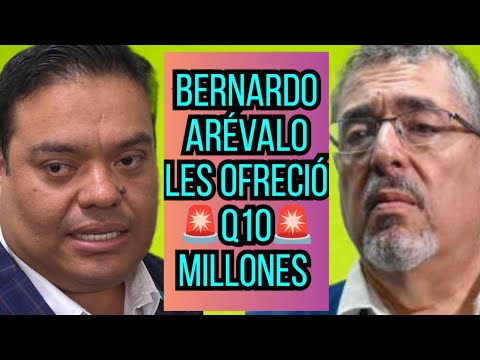 Diputado Allan Rodríguez asegura que el Presidente Bernardo Arévalo ofrece dinero a cambio de votos