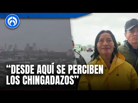 Alcaldesa de Acapulco pide ayuda al gobierno federal ante inundaciones